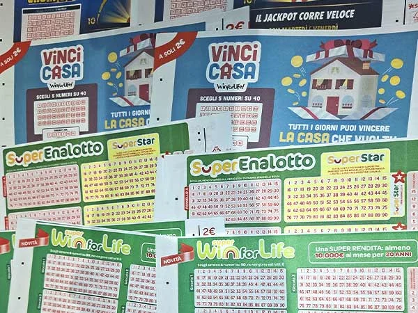Esempio giochi Lottomatica: superEnalotto, win for life